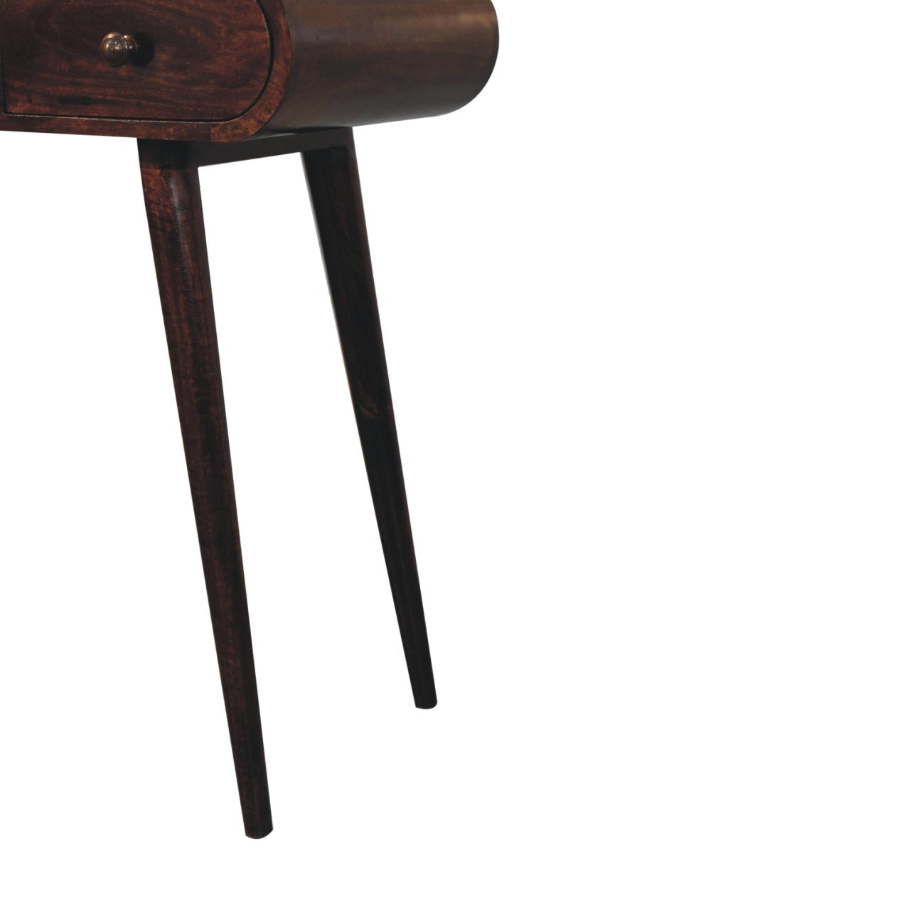 California Walnut Dressing Table with Foldable Mirror - Luxe Home Comforts