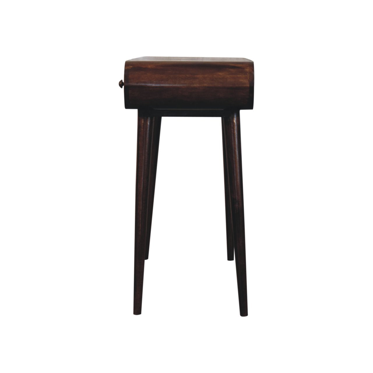 California Walnut Dressing Table with Foldable Mirror - Luxe Home Comforts