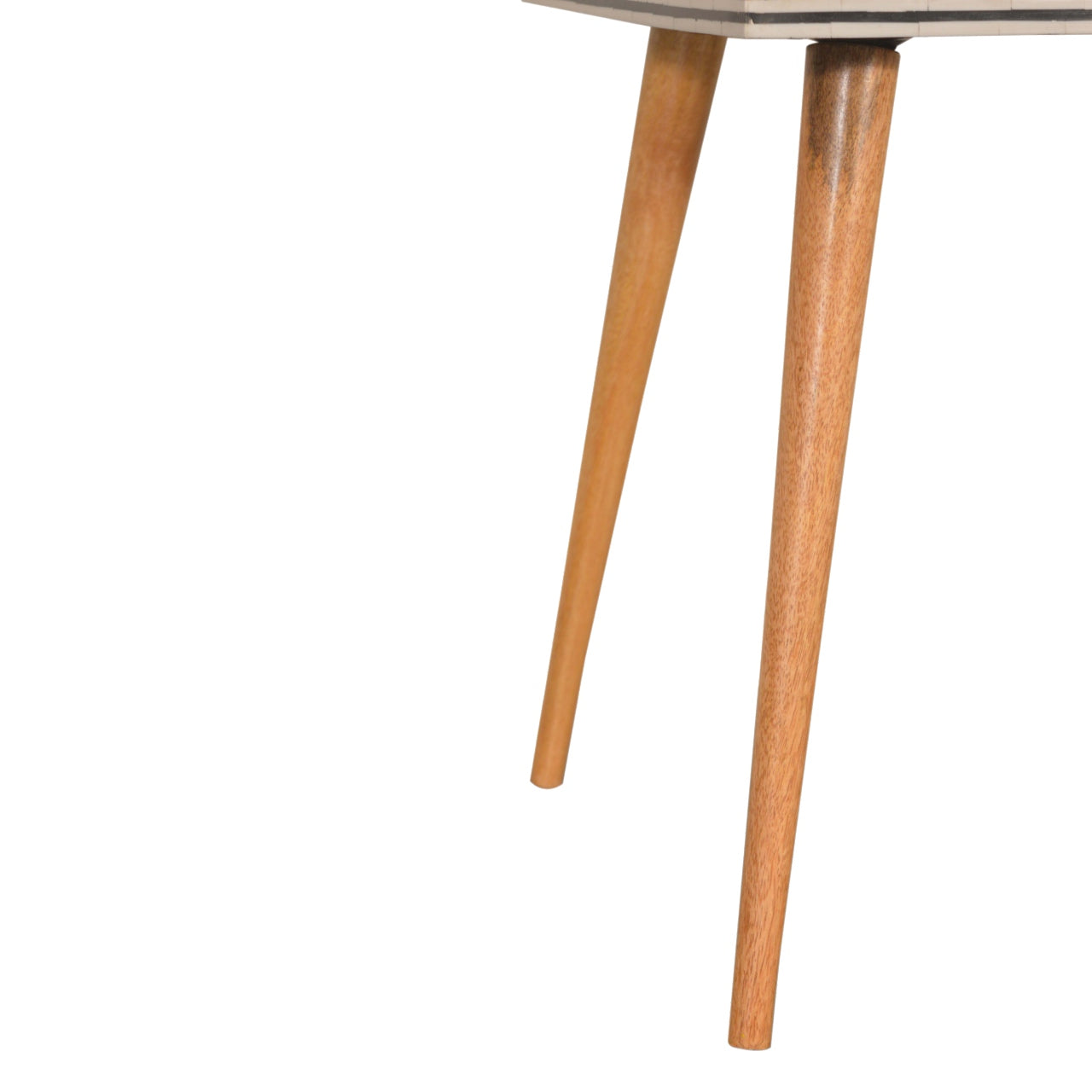 Checkered End Table - Luxe Home Comforts