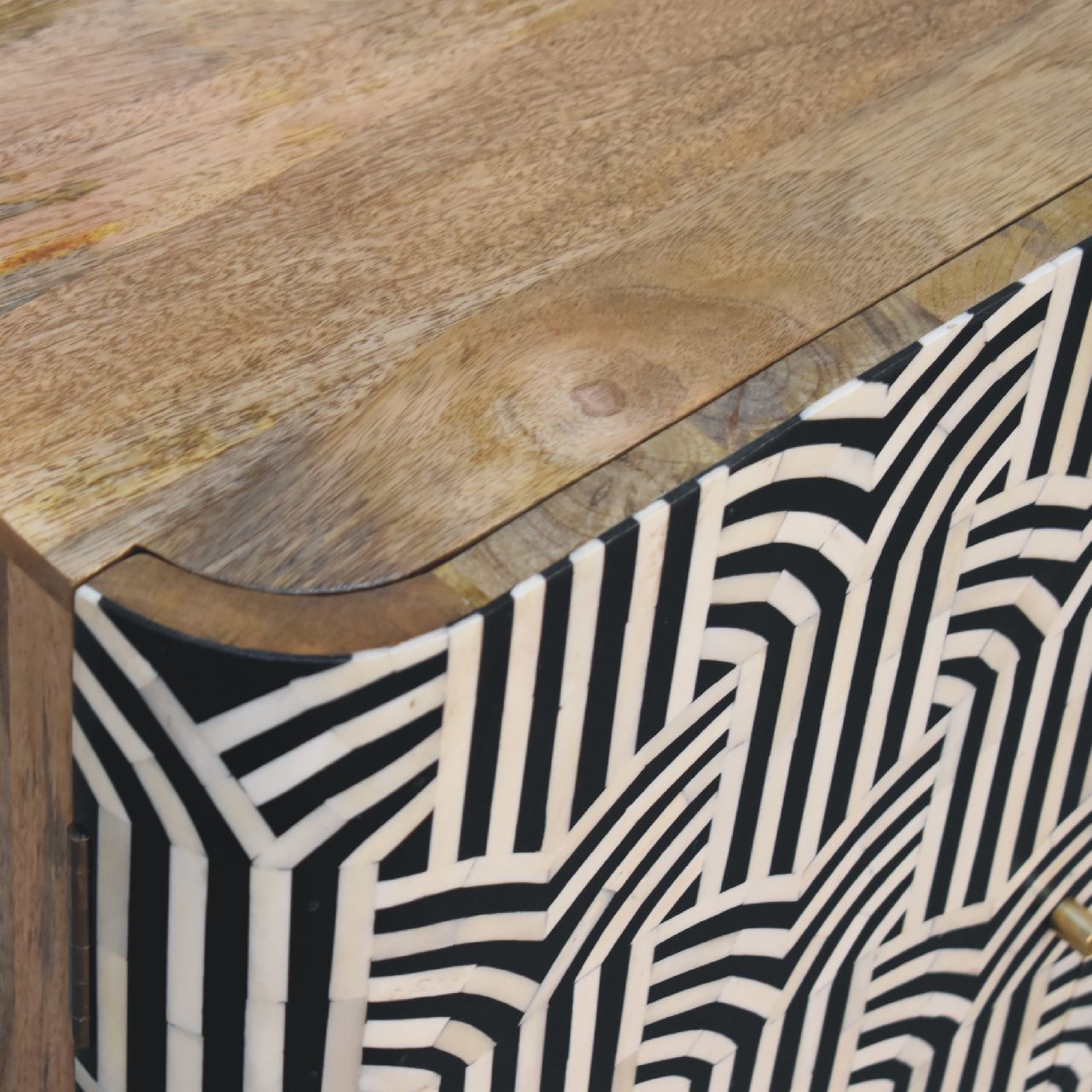 Edessa Bone Inlay Cabinet - Luxe Home Comforts