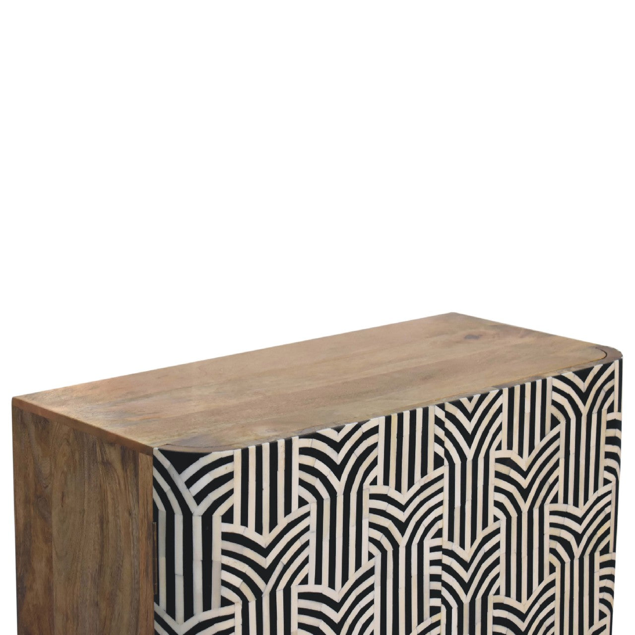 Edessa Bone Inlay Cabinet - Luxe Home Comforts