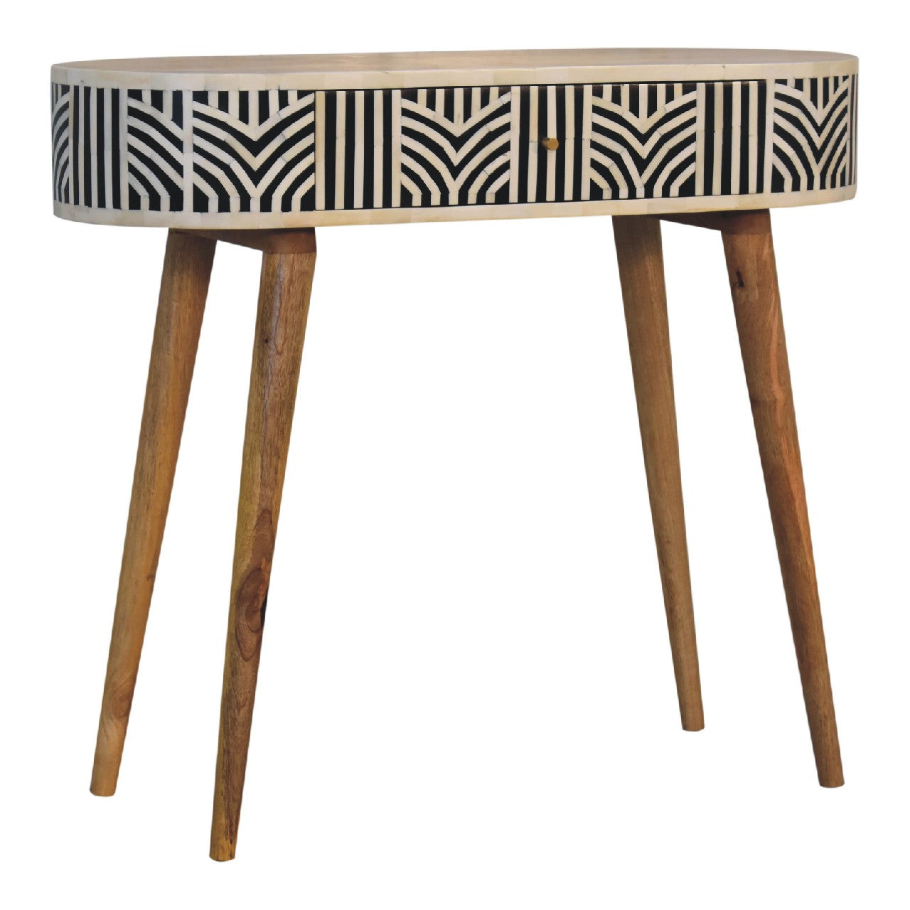 Edessa Bone Inlay Console Table - Luxe Home Comforts