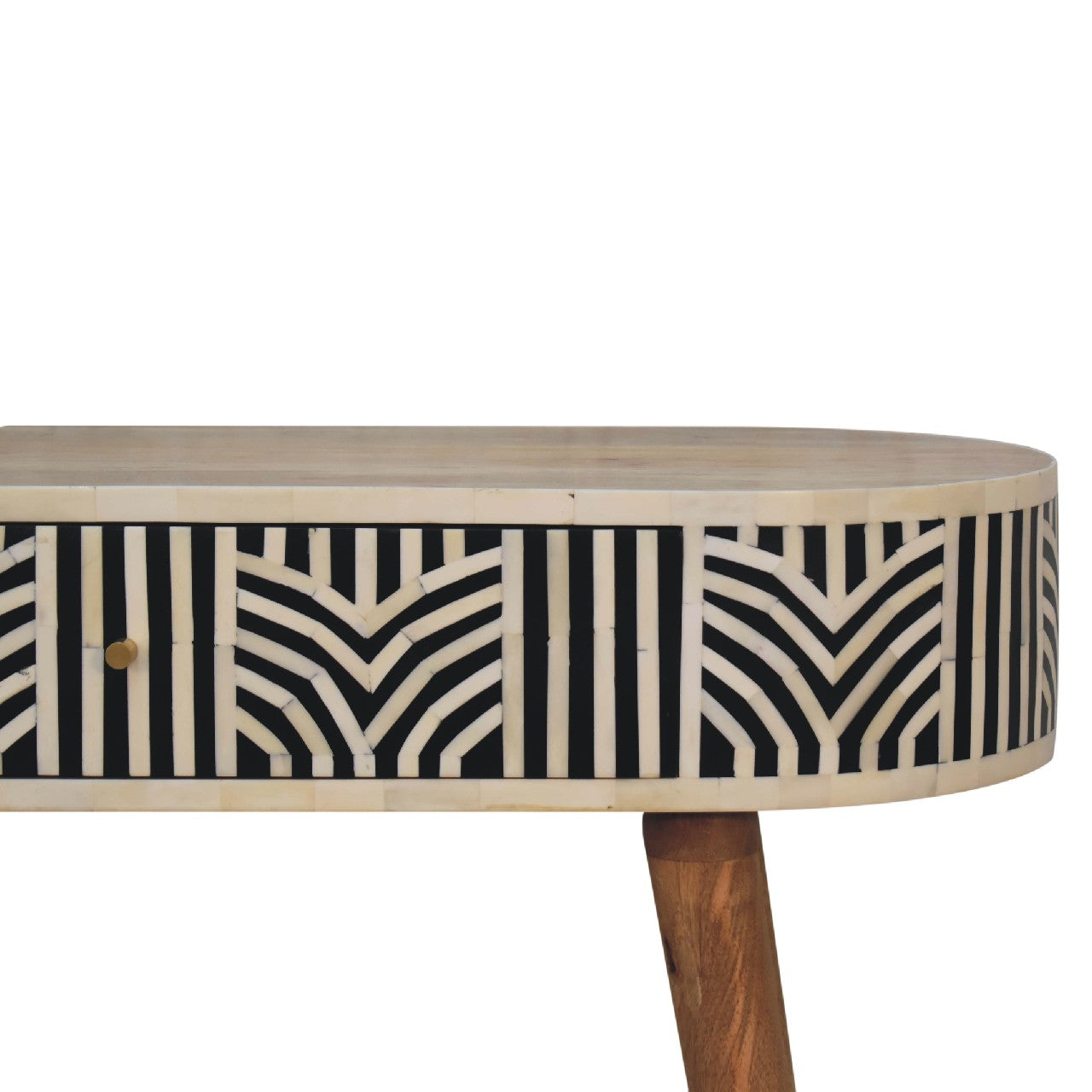 Edessa Bone Inlay Console Table - Luxe Home Comforts