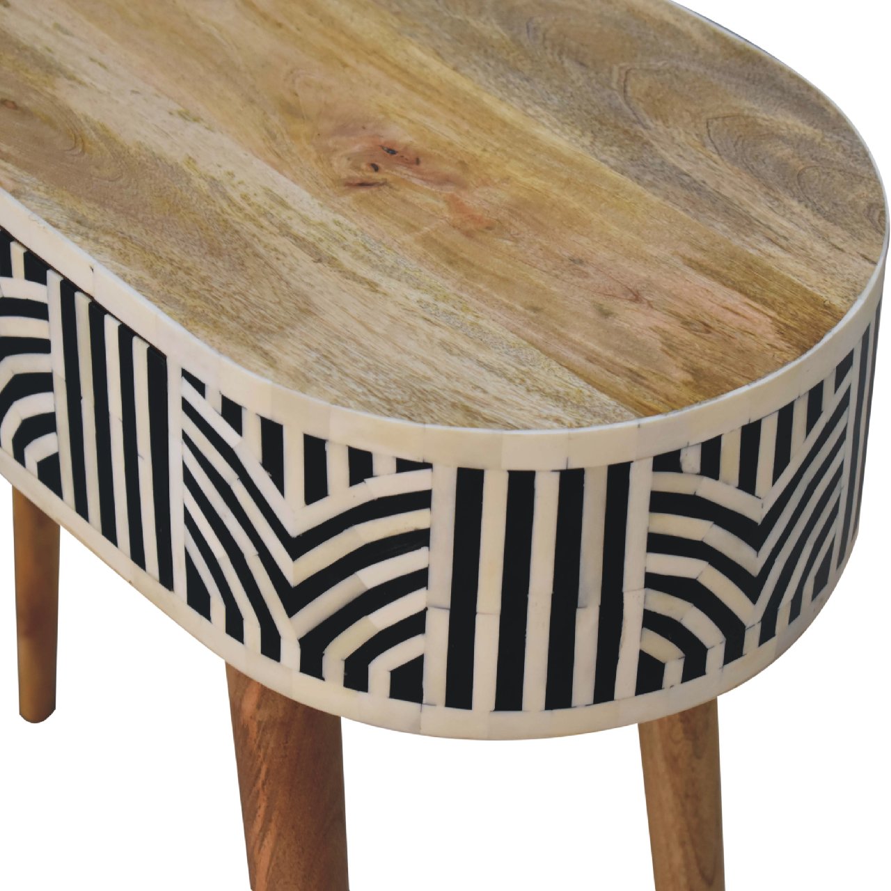 Edessa Bone Inlay Console Table - Luxe Home Comforts