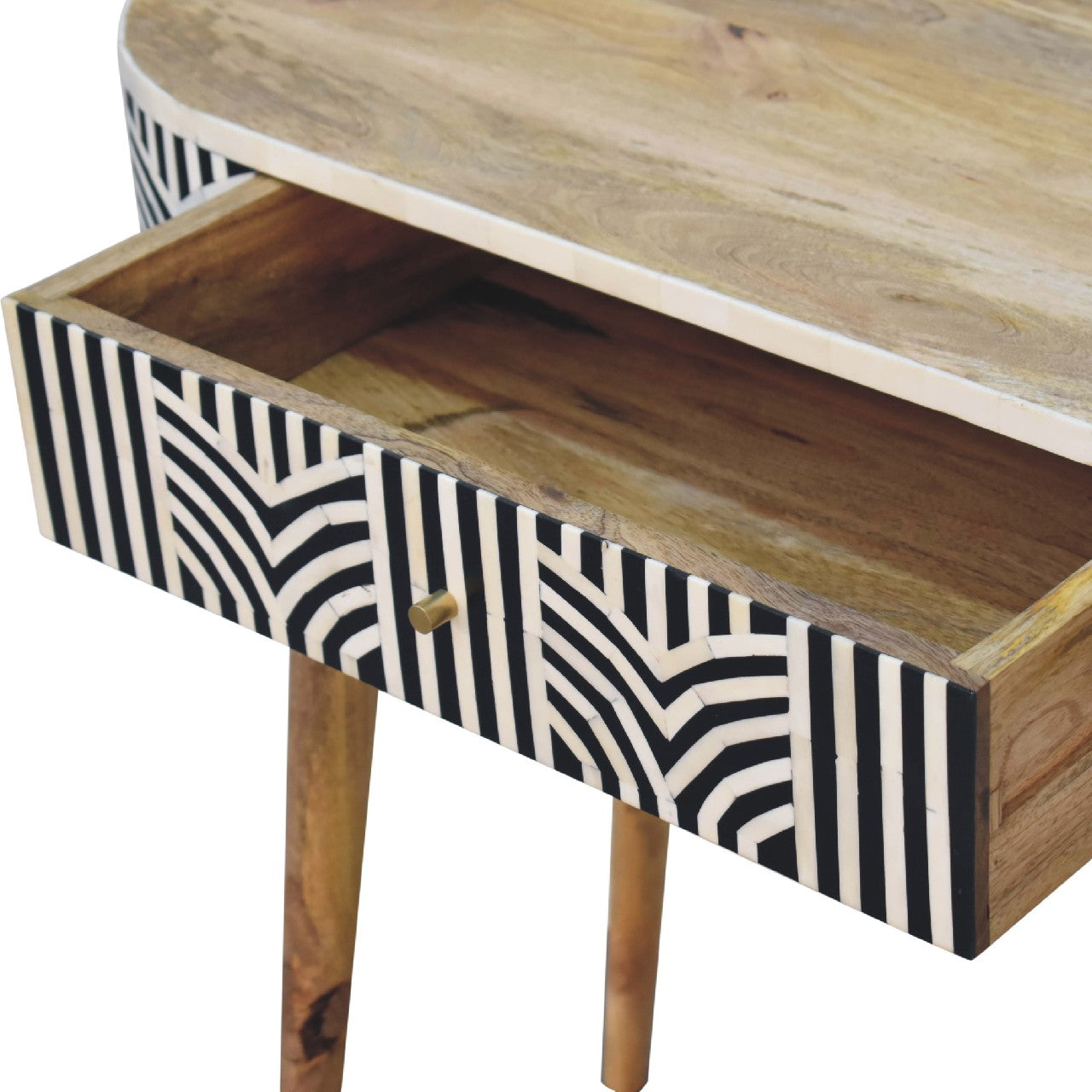 Edessa Bone Inlay Console Table - Luxe Home Comforts