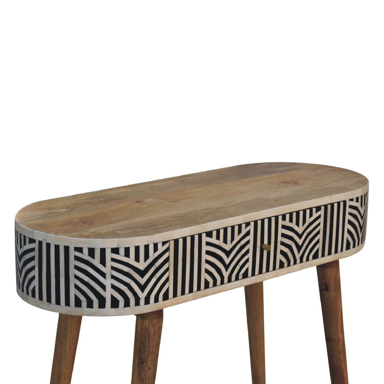 Edessa Bone Inlay Console Table - Luxe Home Comforts