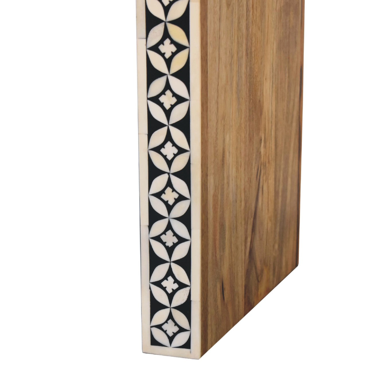 Edessa Bone Inlay End Table - Luxe Home Comforts