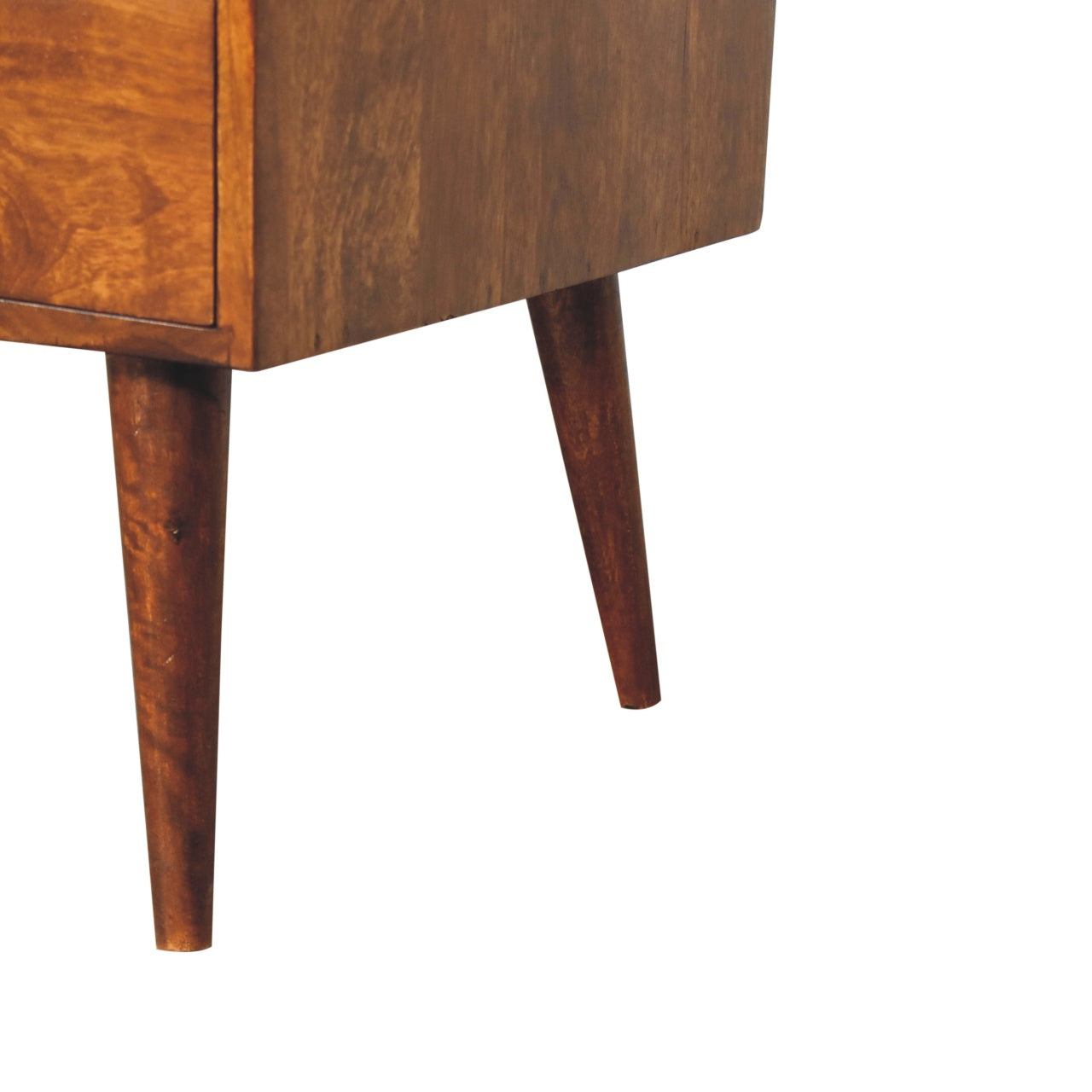 Elevated Chestnut Media Unit - Luxe Home Comforts