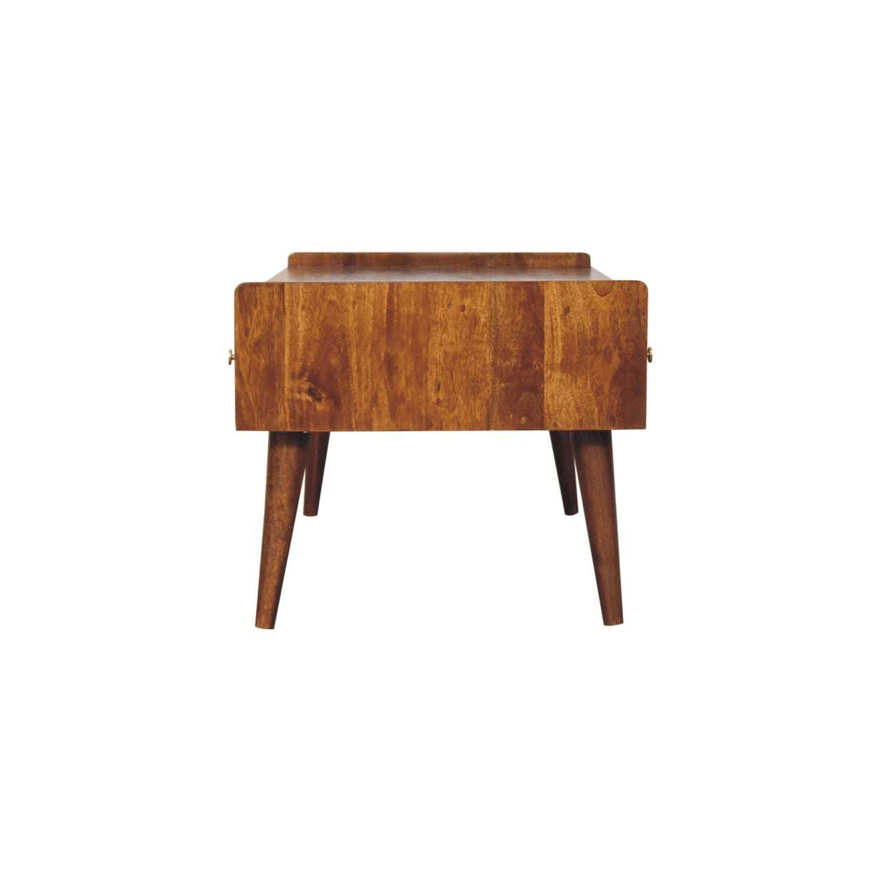 Elevated Chestnut Media Unit - Luxe Home Comforts