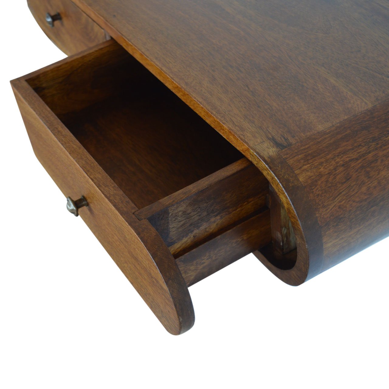 Floating Chestnut London Console - Luxe Home Comforts