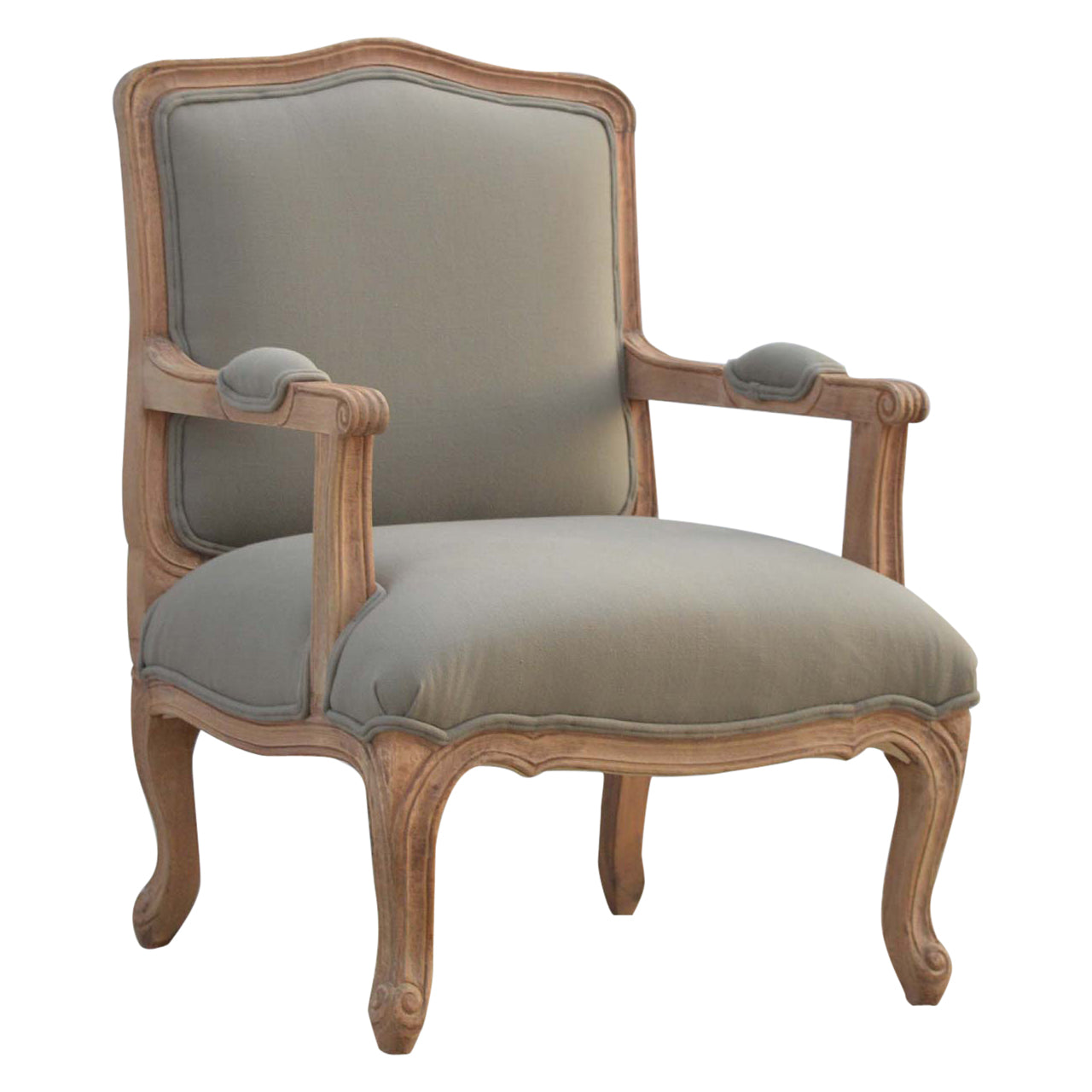 French Style Upholstered Armchair - Luxe Home Comforts