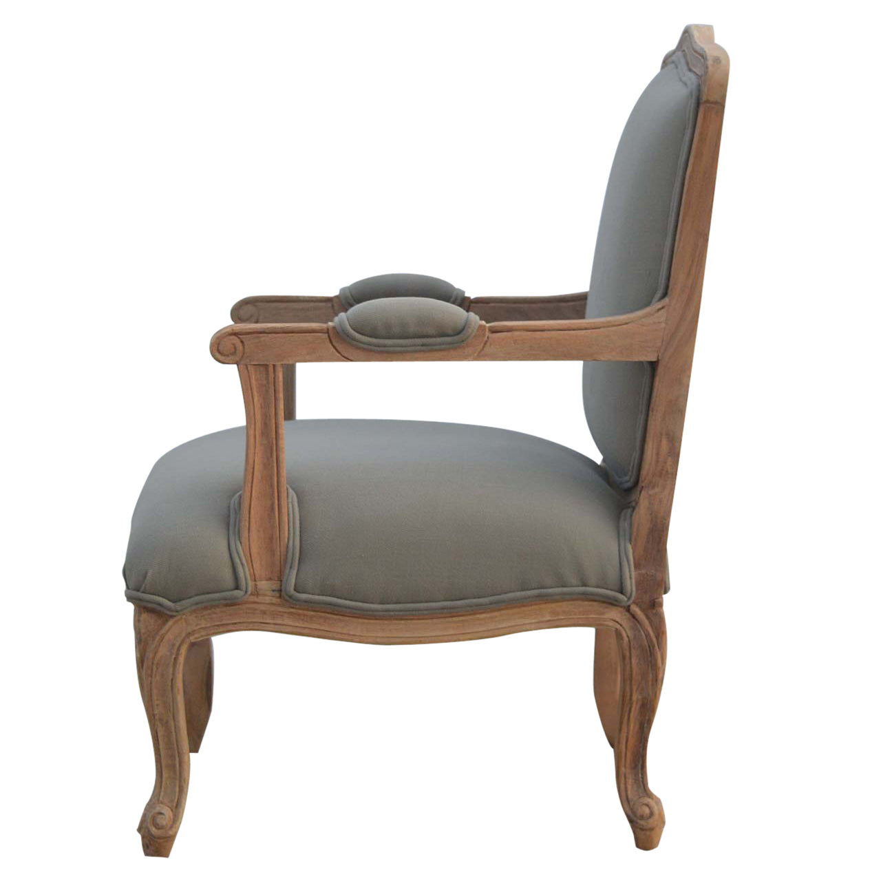 French Style Upholstered Armchair - Luxe Home Comforts
