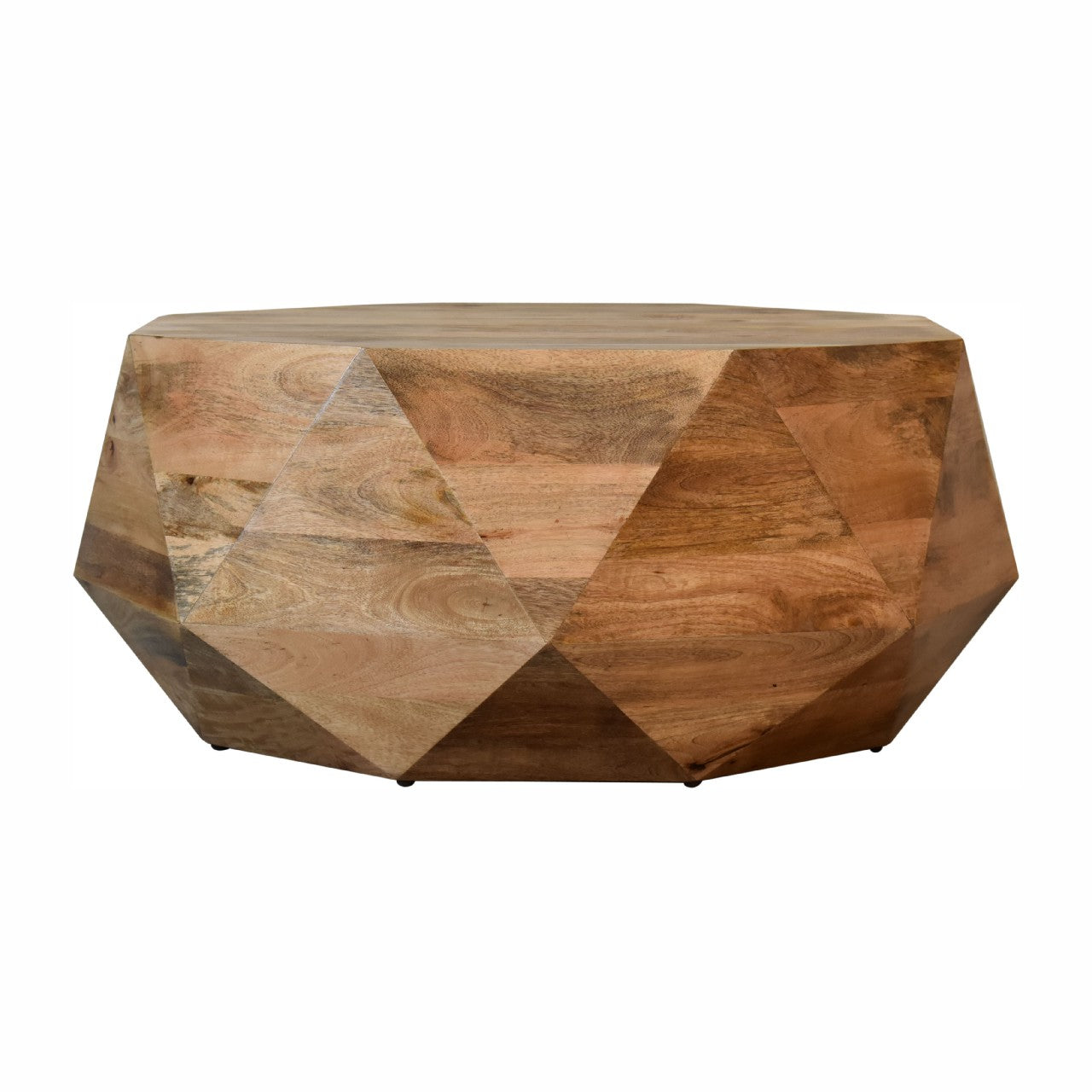 Geo Solid Wood Coffee Table - Luxe Home Comforts
