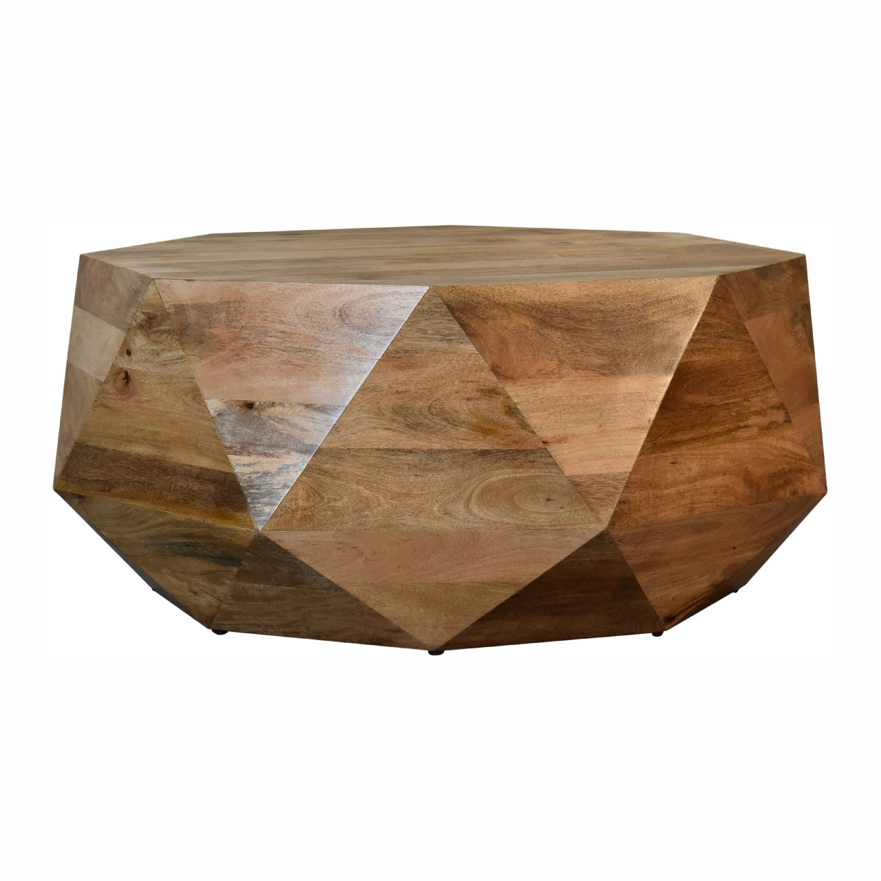 Geo Solid Wood Coffee Table - Luxe Home Comforts