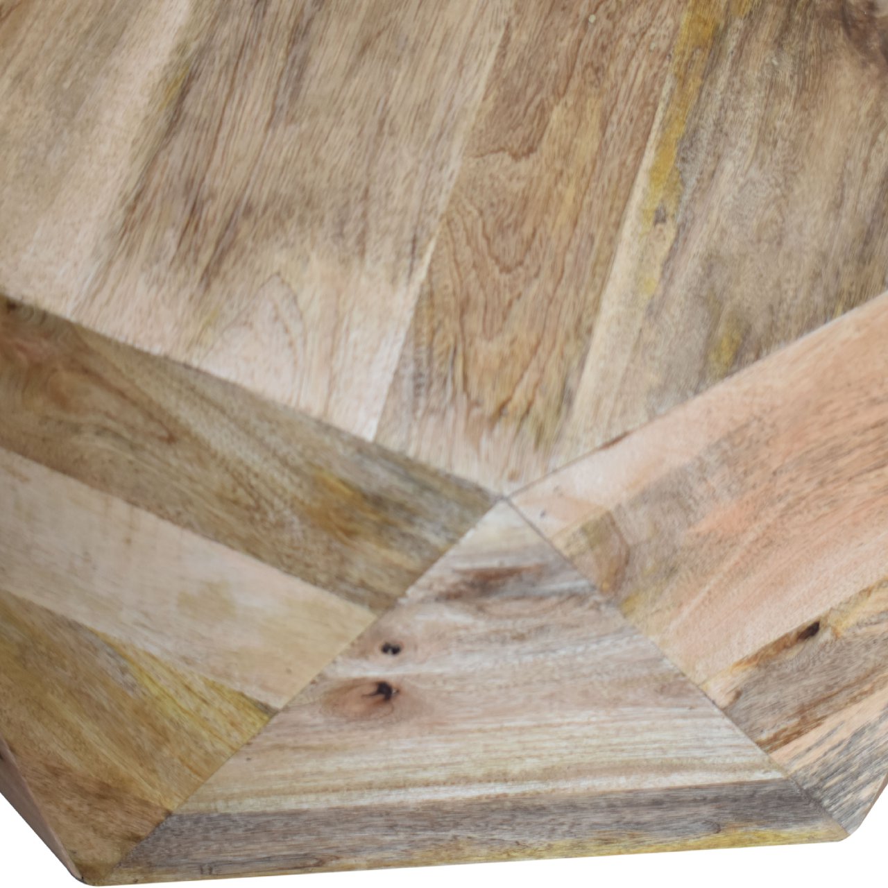 Geo Solid Wood Coffee Table - Luxe Home Comforts