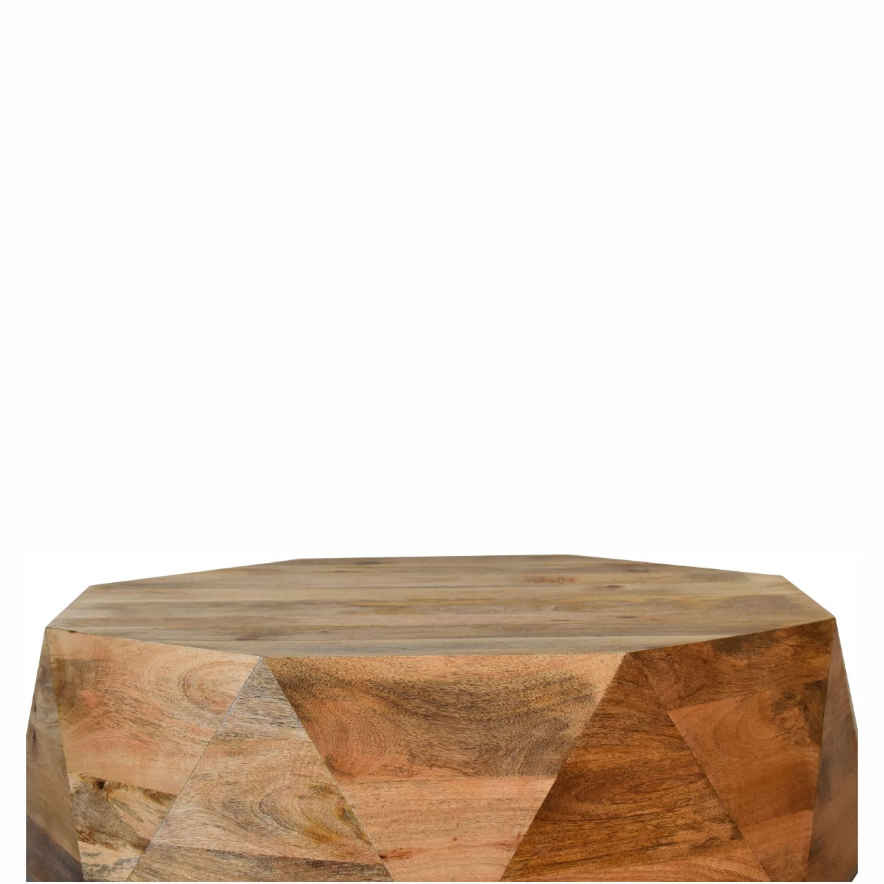 Geo Solid Wood Coffee Table - Luxe Home Comforts