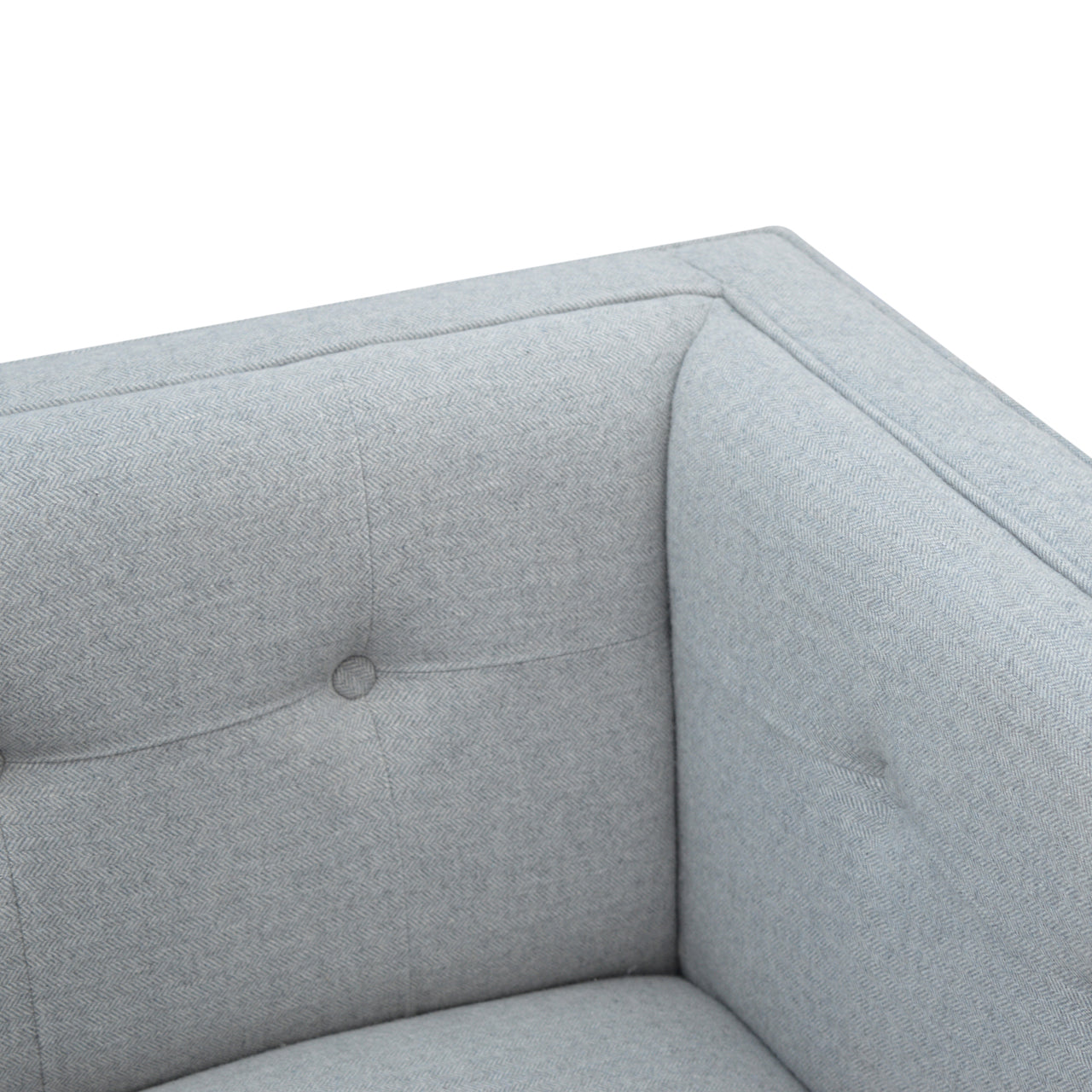 Grey Tweed Armchair - Luxe Home Comforts