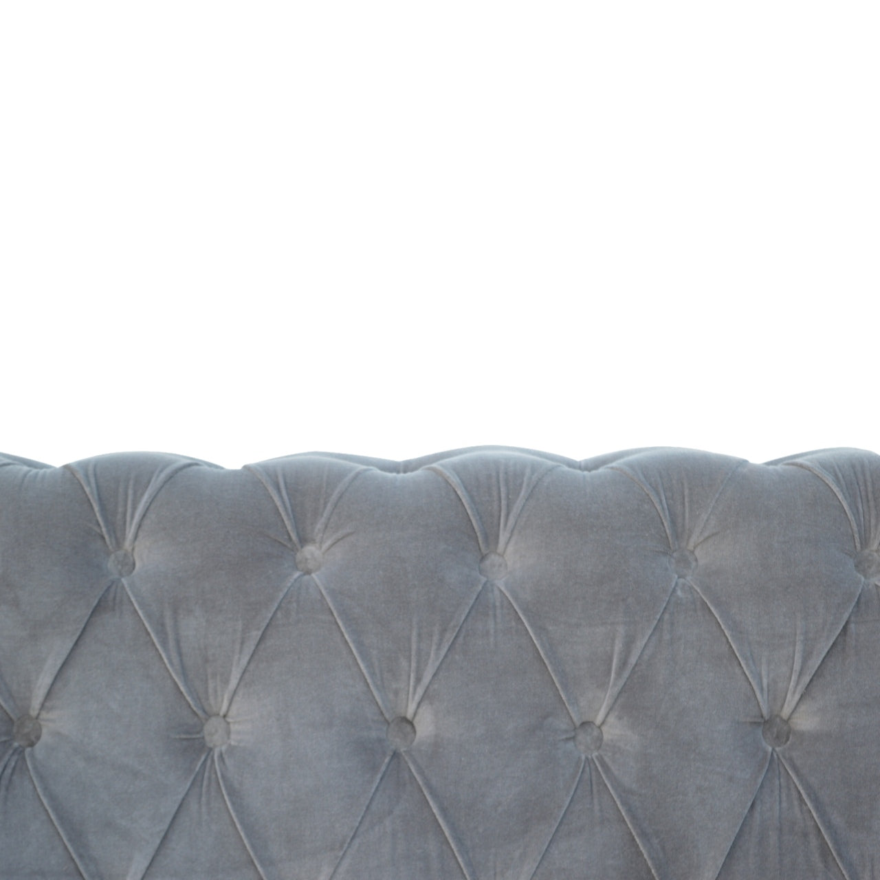 Grey Velvet Chesterfield Sofa - Luxe Home Comforts