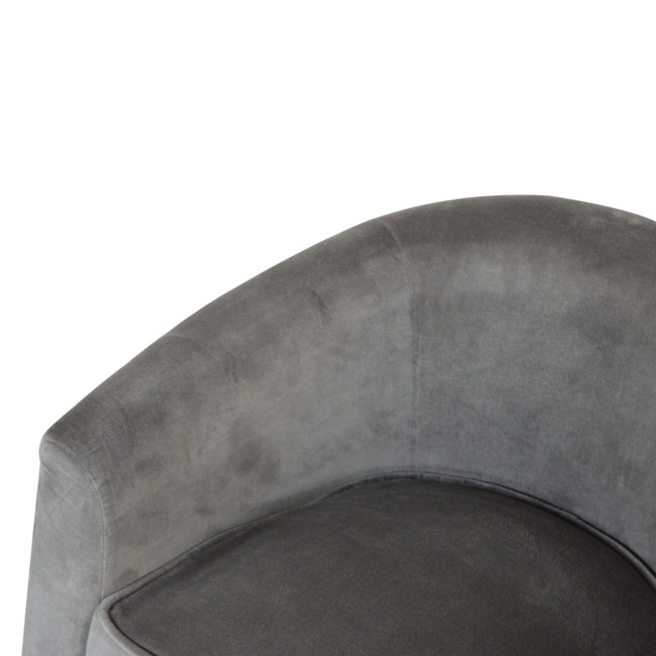 Grey Velvet Nordic Style Armchair - Luxe Home Comforts
