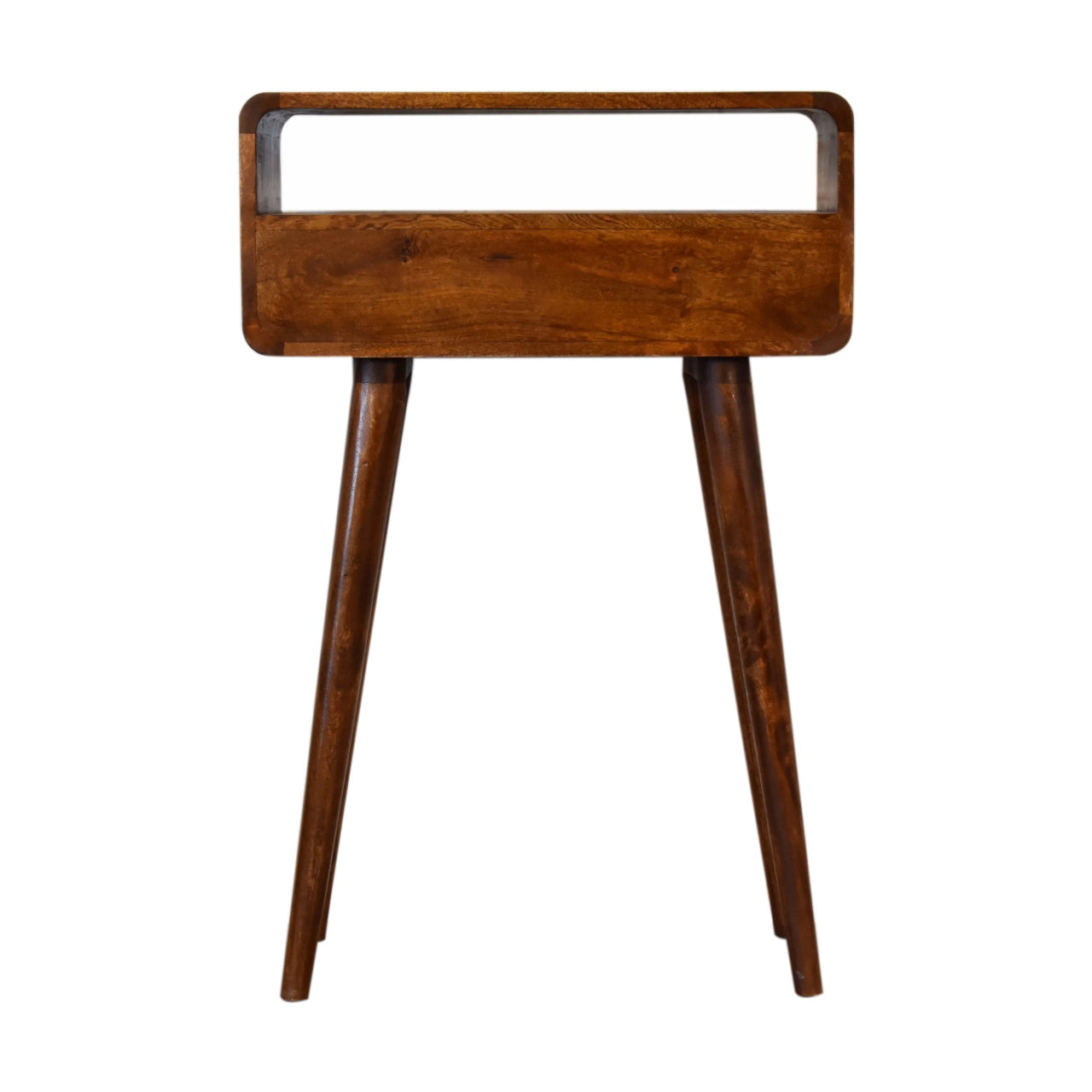 Mini Chestnut Console Table - Luxe Home Comforts
