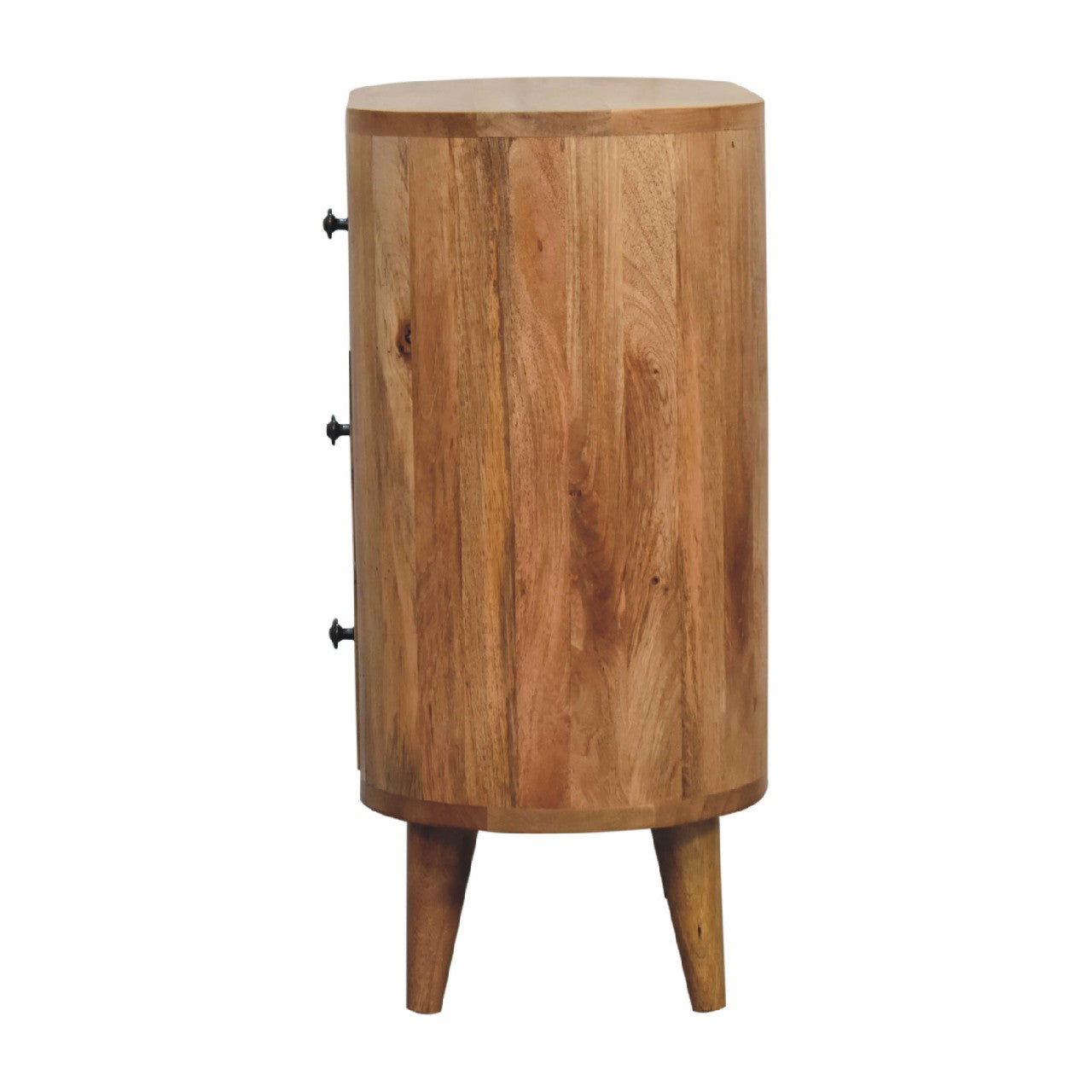 Mini Oak-ish Cabinet - Luxe Home Comforts