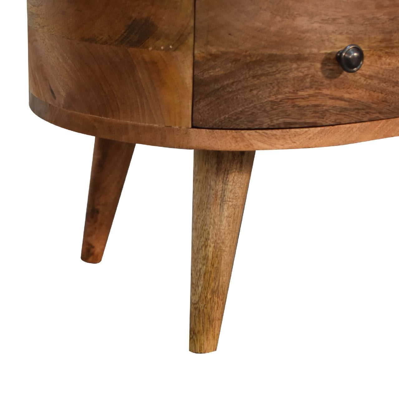 Mini Oak-ish Wave Coffee Table - Luxe Home Comforts