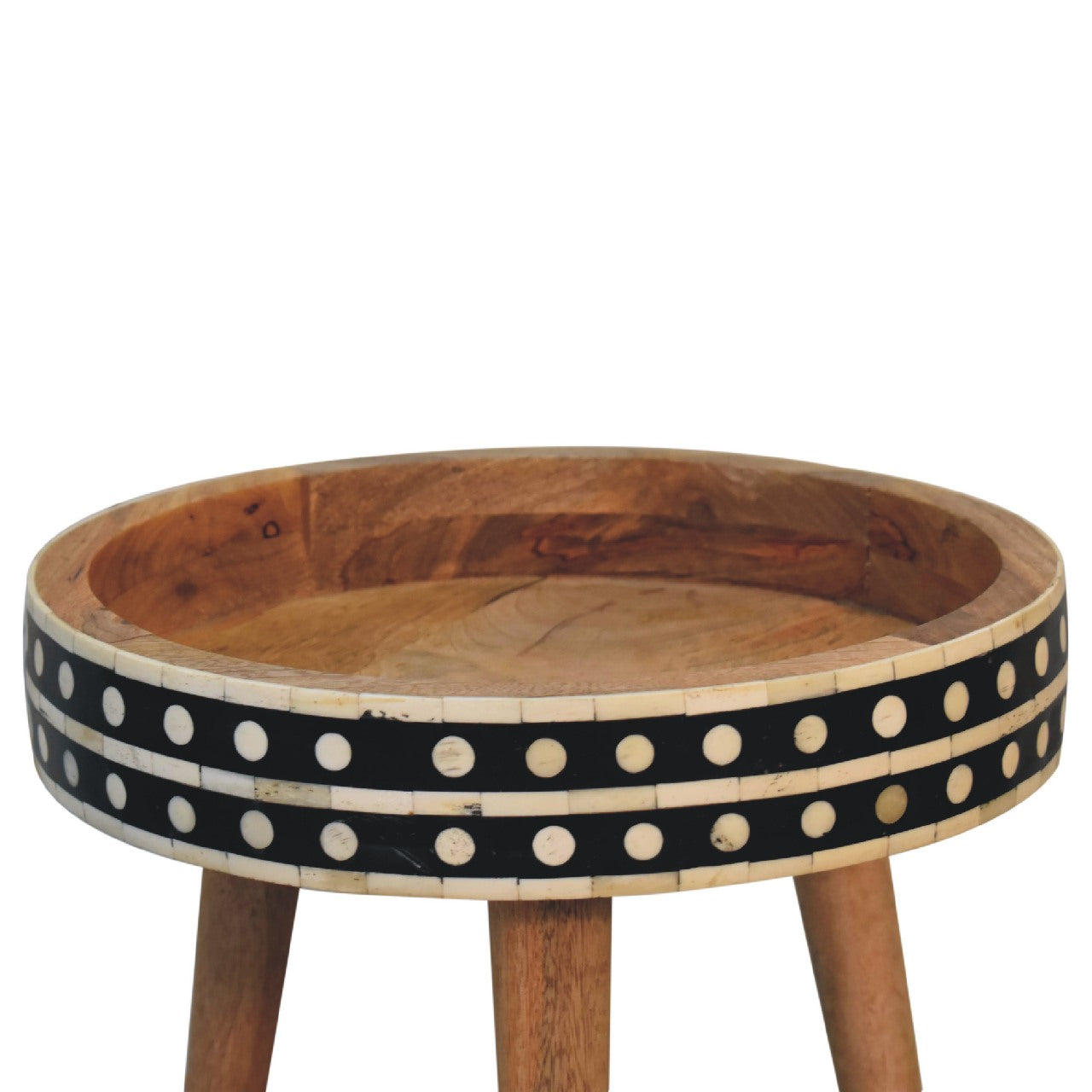 Mini Pattern Nordic End Table - Luxe Home Comforts