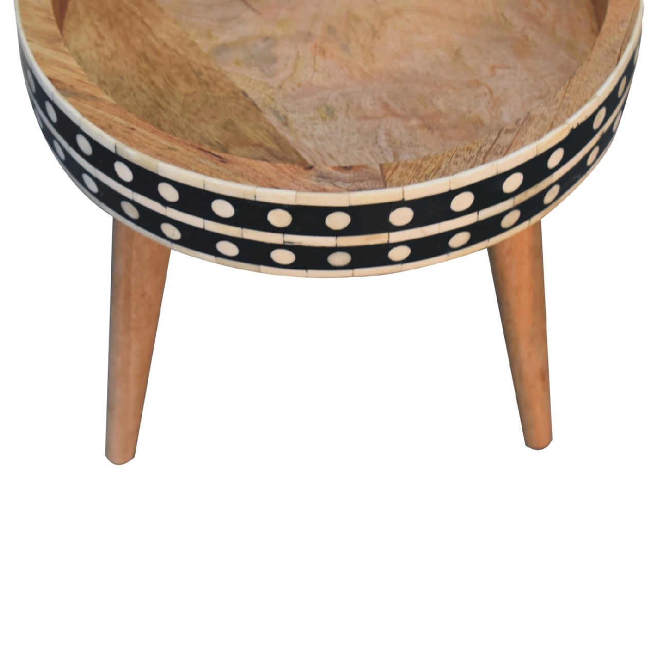 Mini Pattern Nordic End Table - Luxe Home Comforts
