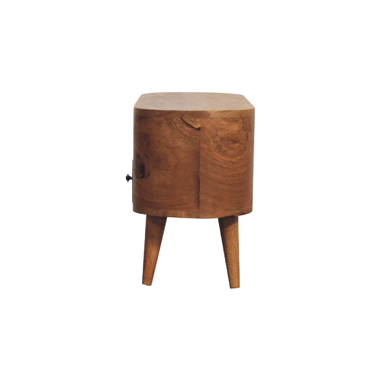 Mini Rounded Entertainment Unit - Luxe Home Comforts