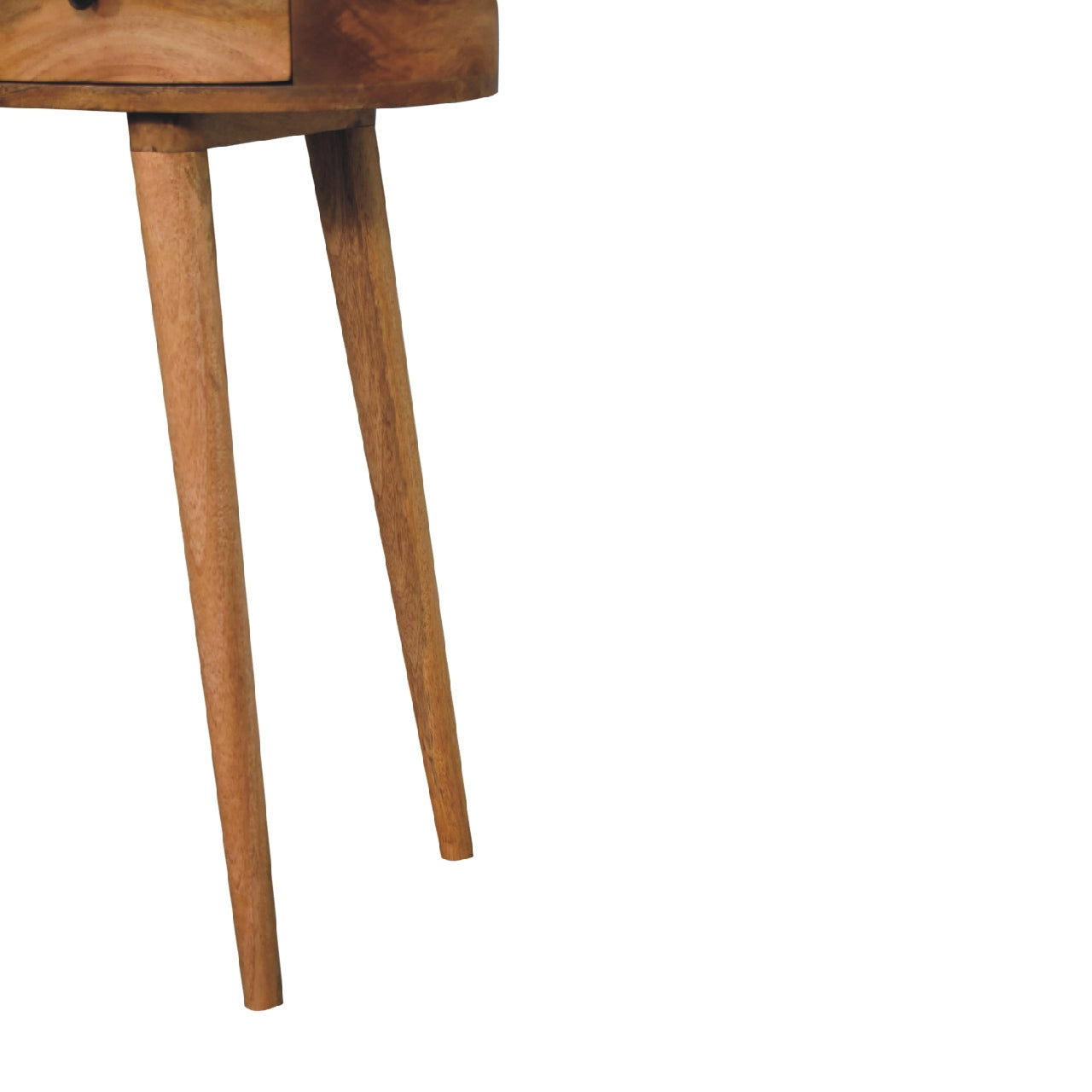 Oak-ish Wave Writing Desk - Luxe Home Comforts