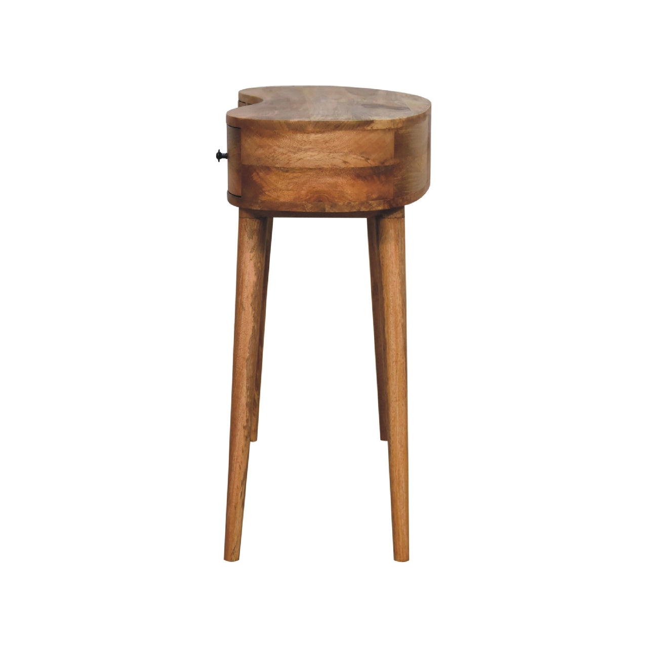 Oak-ish Wave Writing Desk - Luxe Home Comforts