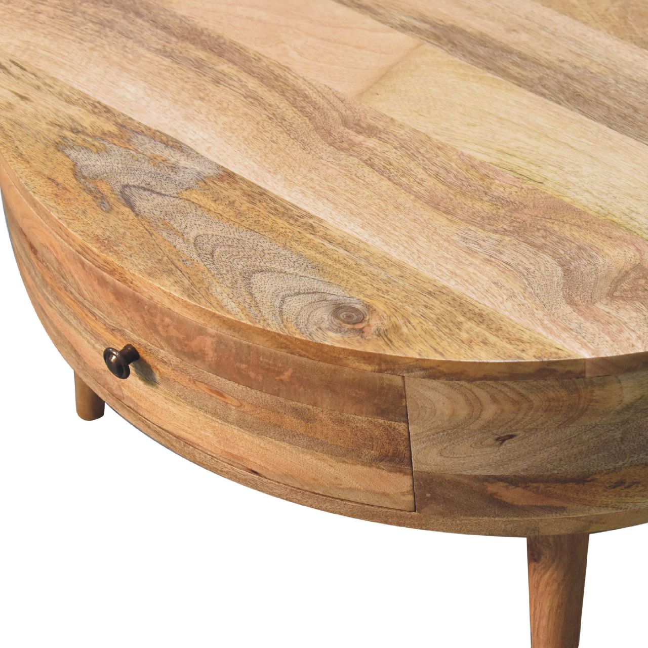 Odyssey Oak-ish Coffee Table - Luxe Home Comforts