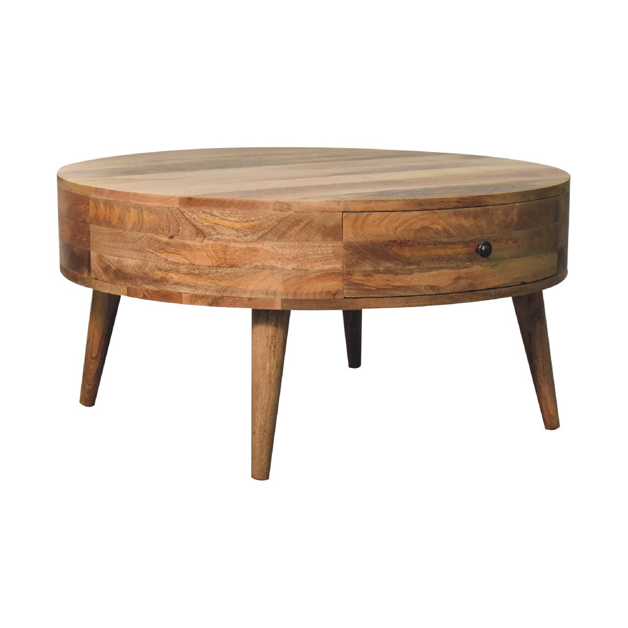 Odyssey Oak-ish Coffee Table - Luxe Home Comforts