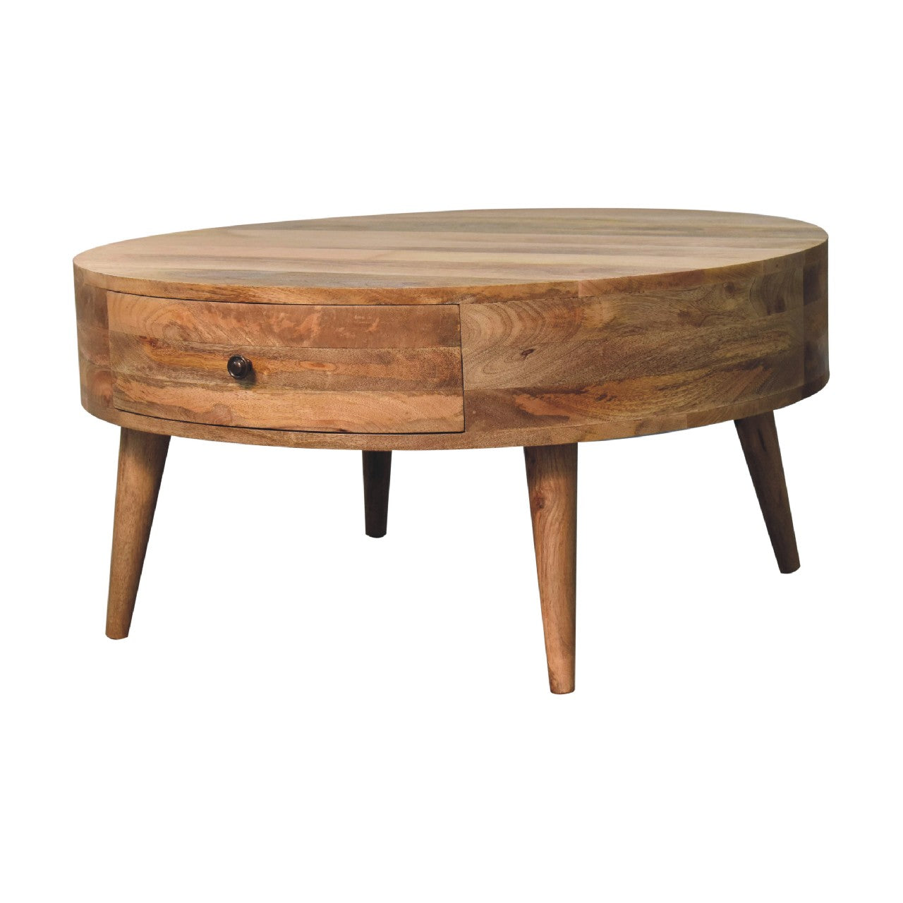 Odyssey Oak-ish Coffee Table - Luxe Home Comforts