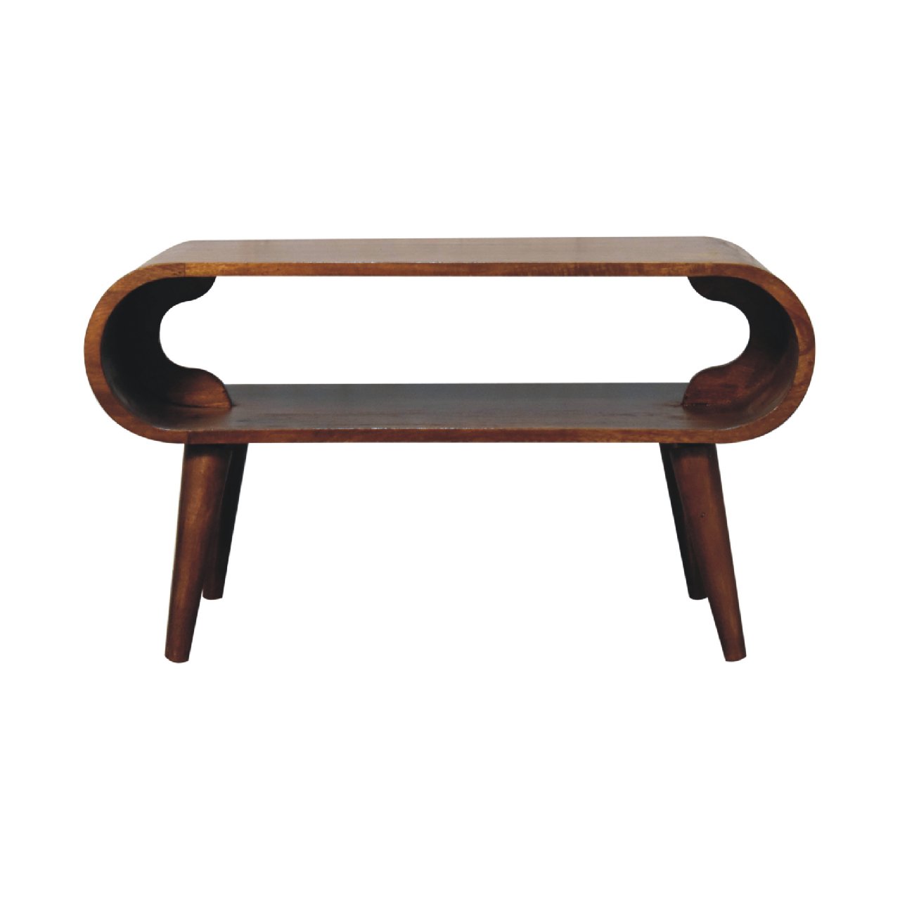 Open Chestnut Coffee Table - Luxe Home Comforts