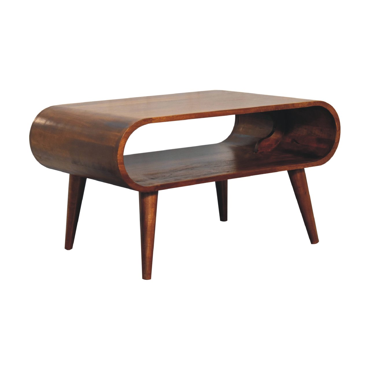 Open Chestnut Coffee Table - Luxe Home Comforts