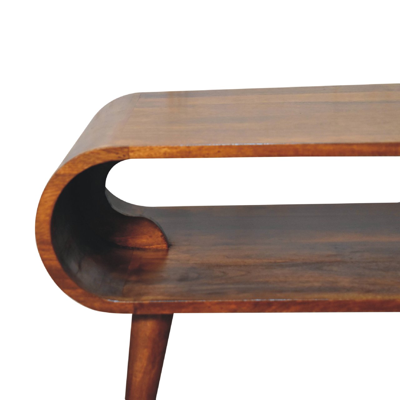 Open Chestnut Coffee Table - Luxe Home Comforts