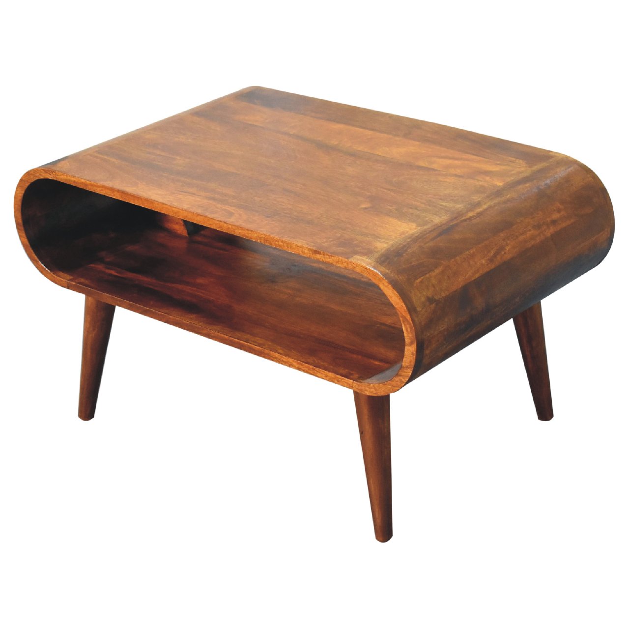 Open Chestnut Coffee Table - Luxe Home Comforts