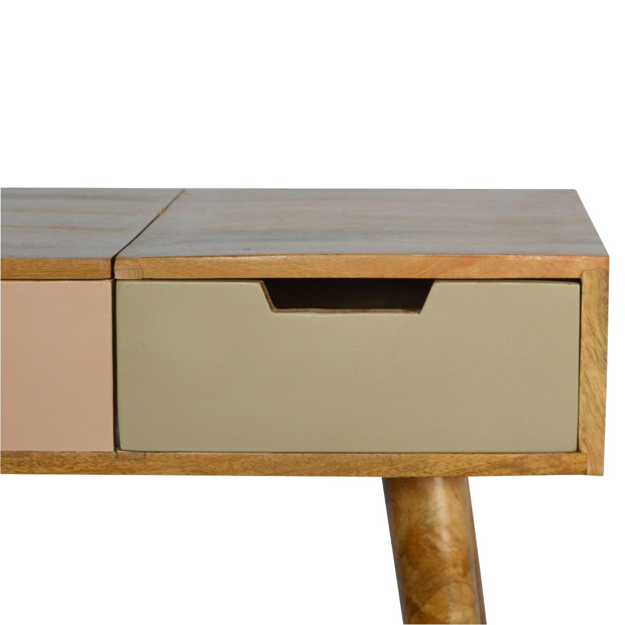 Pink Gradient Dressing Table - Luxe Home Comforts
