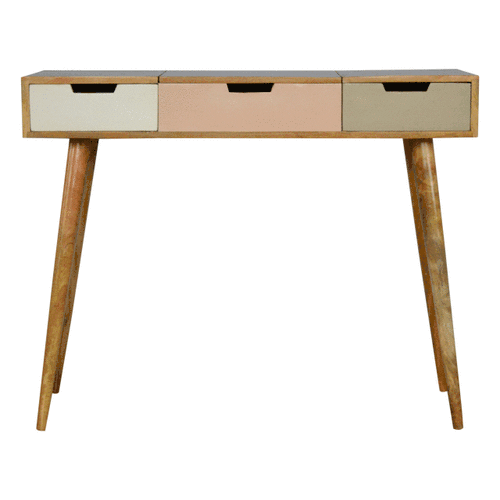 Pink Gradient Dressing Table - Luxe Home Comforts
