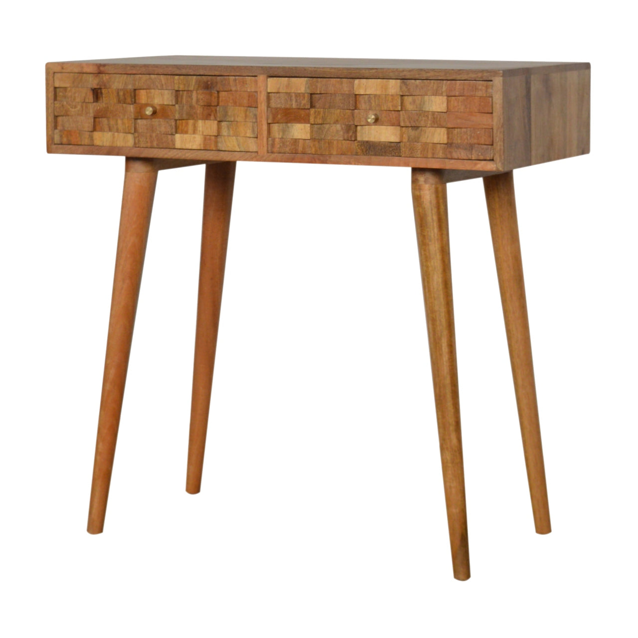 Tile Carved Console Table - Luxe Home Comforts