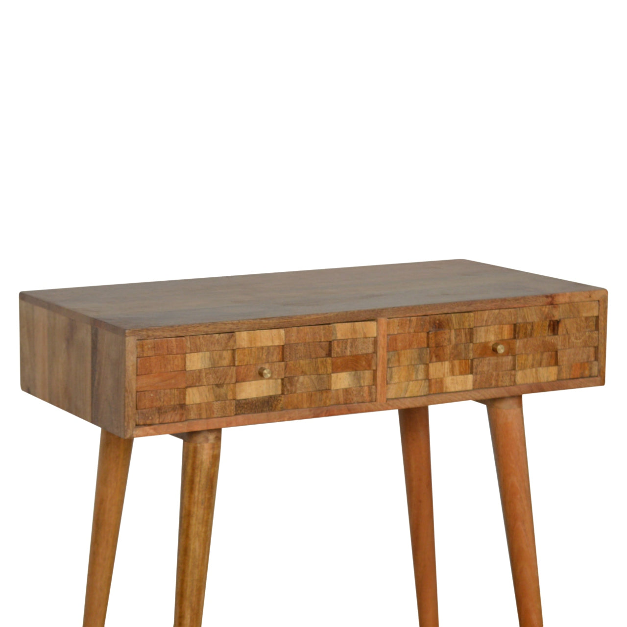 Tile Carved Console Table - Luxe Home Comforts