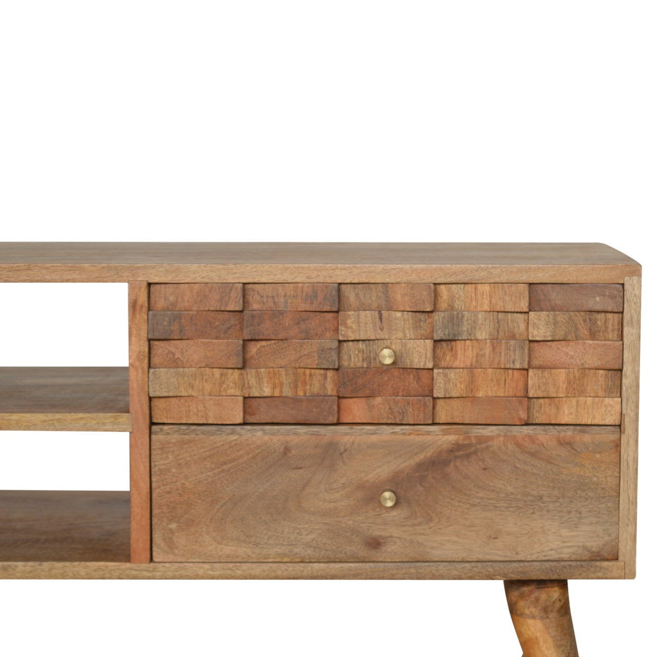 Tile Carved TV Unit - Luxe Home Comforts