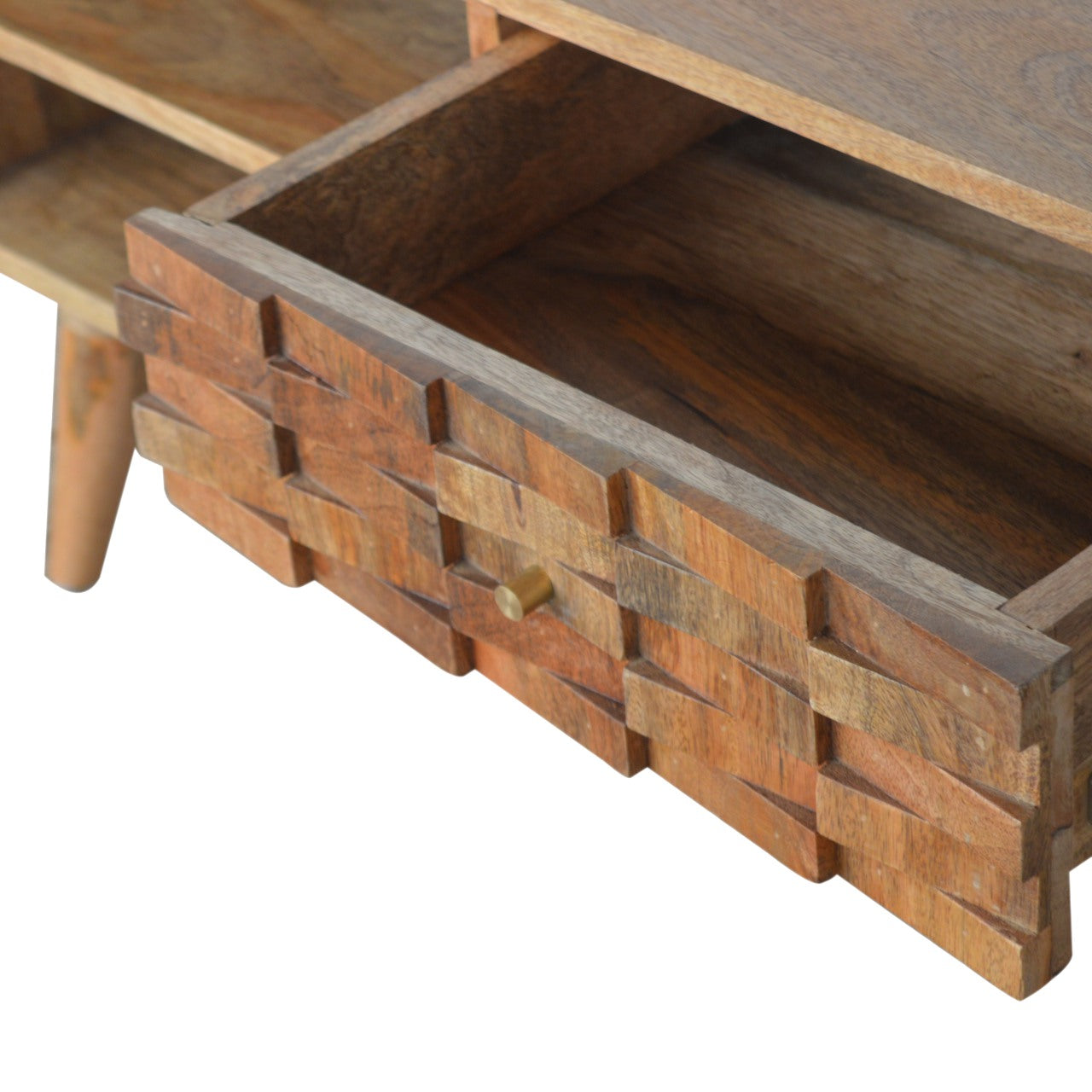 Tile Carved TV Unit - Luxe Home Comforts