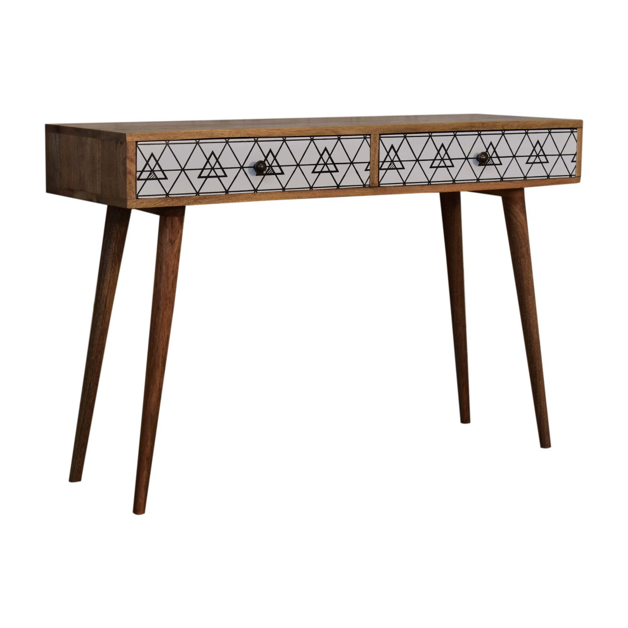 Triangular Long Console Table - Luxe Home Comforts