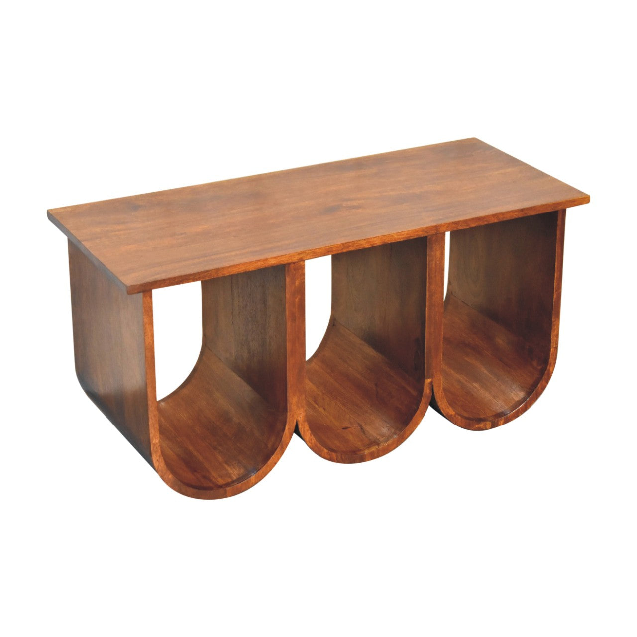 Triple Open Style Coffee Table - Luxe Home Comforts