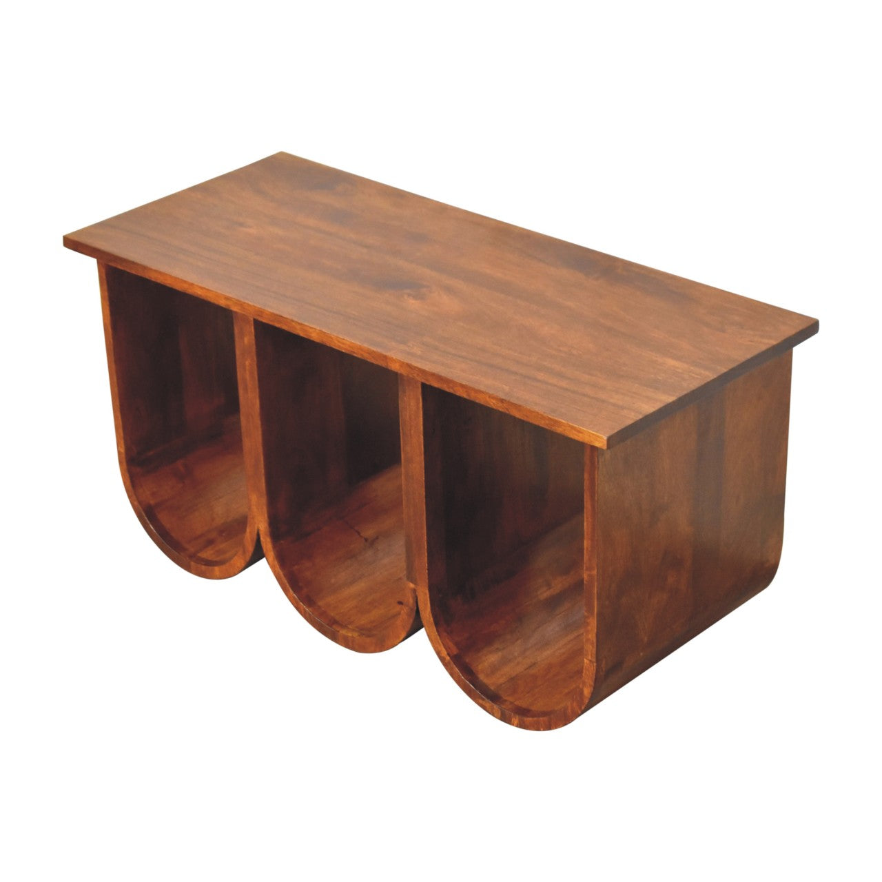 Triple Open Style Coffee Table - Luxe Home Comforts