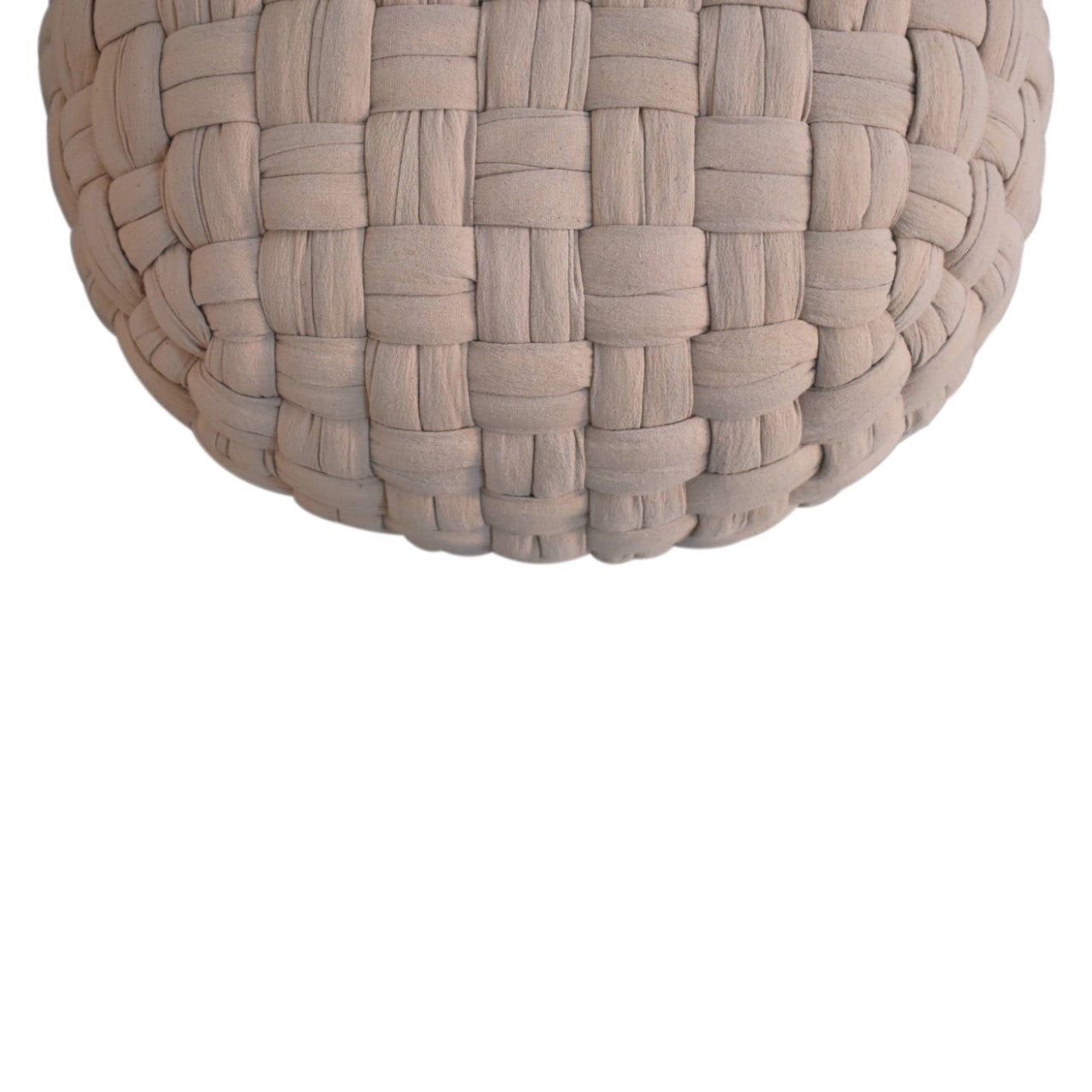 Tube Pouffe Cream - Luxe Home Comforts