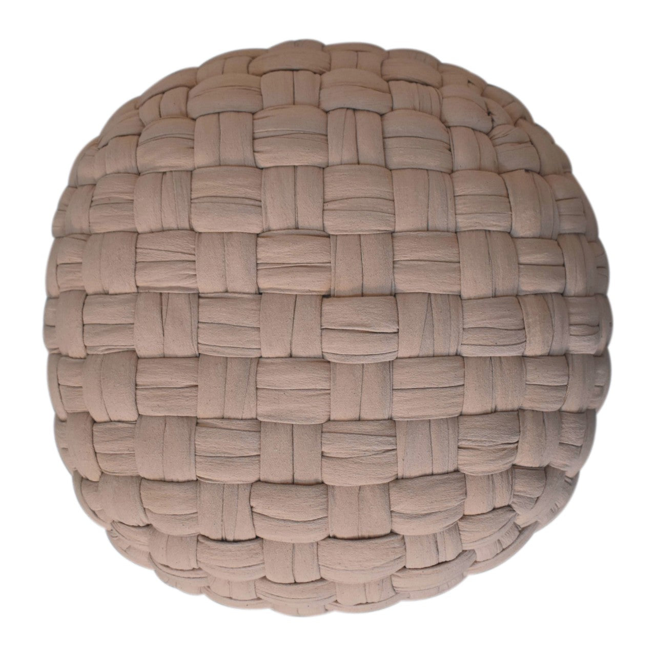 Tube Pouffe Cream - Luxe Home Comforts
