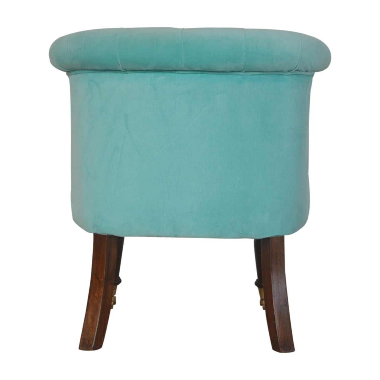 Turquoise Velvet Accent Chair - Luxe Home Comforts